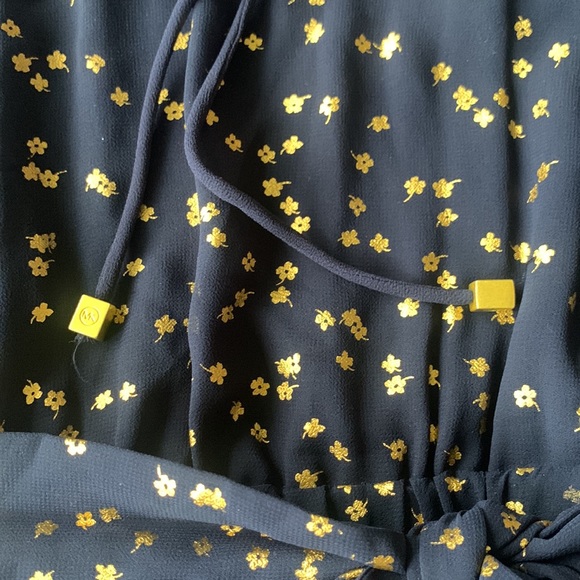 Michael Kors Metallic-Star Print Dress - Picture 7 of 8